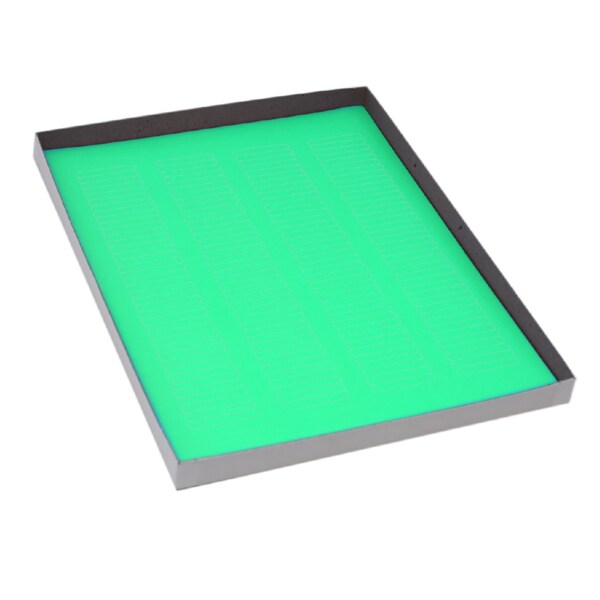 Cryo Label Laser Sheets  38x6mm for Microplates Green